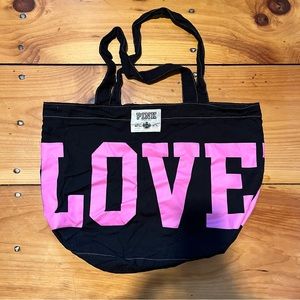 PINK Victoria’s Secret Love tote bag